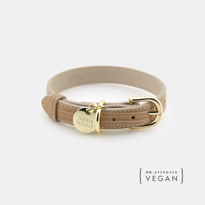 Vegan Leather Collar