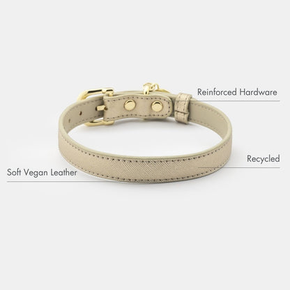 Vegan Leather Collar