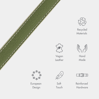 Nina Woof Copenhagen Vegan Leather Dog Collar - additional product image 10