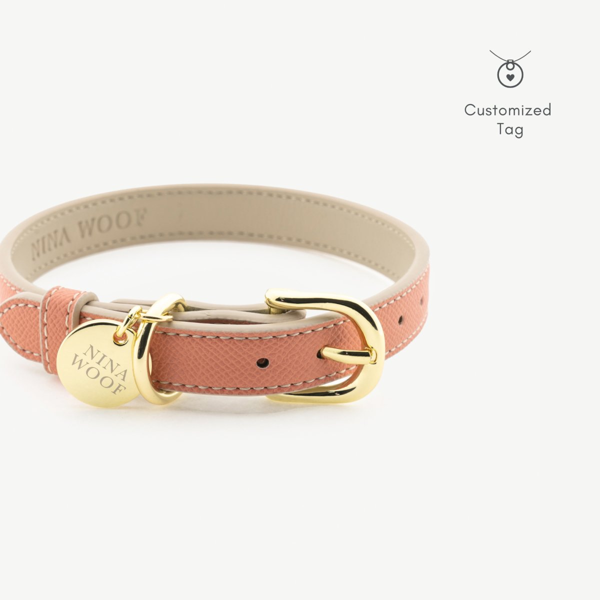 Nina Woof Rio Vegan Leather Dog Collar - additional product image 4
