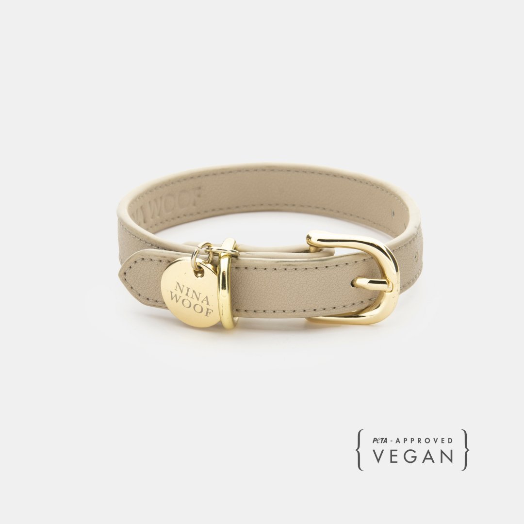 Nina Woof Copenhagen Vegan Leather Dog Collar product view