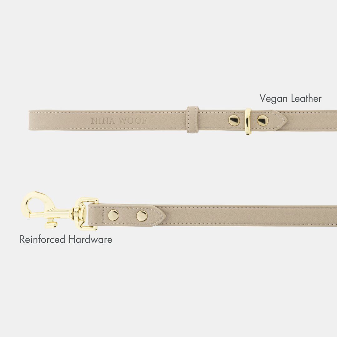 Vegan Leather Leash - 4 Foot - Cupertino