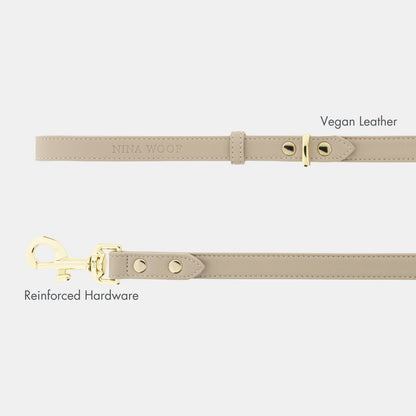 Vegan Leather Leash - 4 Foot - Cupertino