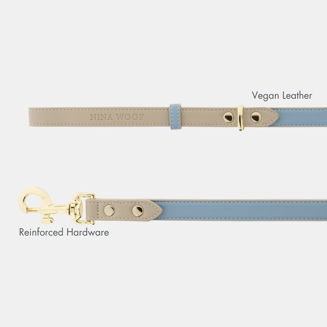 Vegan Leather Leash - 4 Foot - Cupertino
