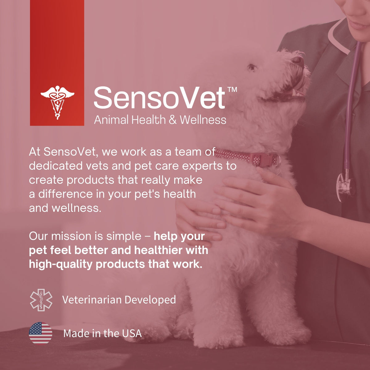Chlorhexidine Wound First Aid Flush for Dogs & Cats - 4 oz by SensoVet - product detail image 5