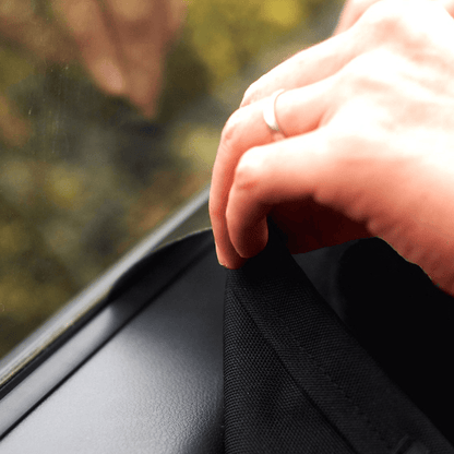 PupProtector car door guard protecting a vehicle door panel