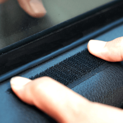 PupProtector car door guard interior vehicle view