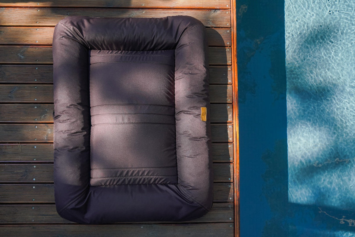 Waterproof Lounger Dog Bed - Gray — vista alternativa del producto 6