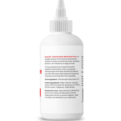 Chlorhexidine Wound First Aid Flush for Dogs & Cats - 4 oz by SensoVet - product detail image 6