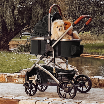 Furvelo Royal Pet Stroller in black