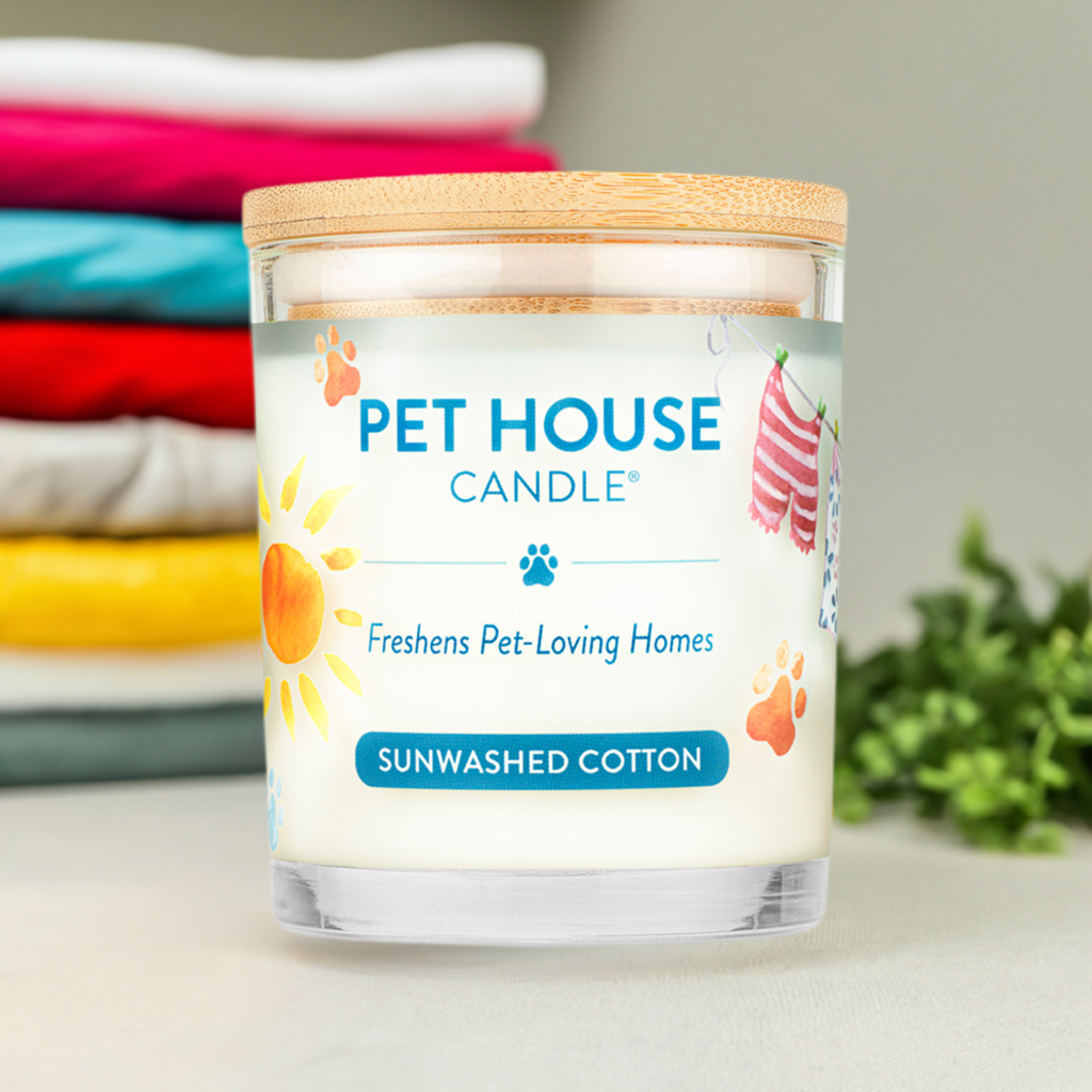 Additional view of Sunwashed Cotton Candle — view 2
