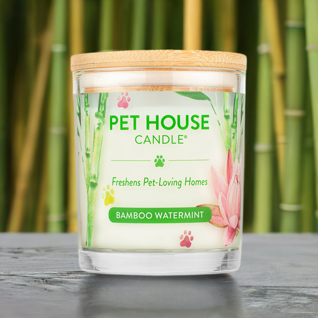 Additional view of Bamboo Watermint Candle — view 2