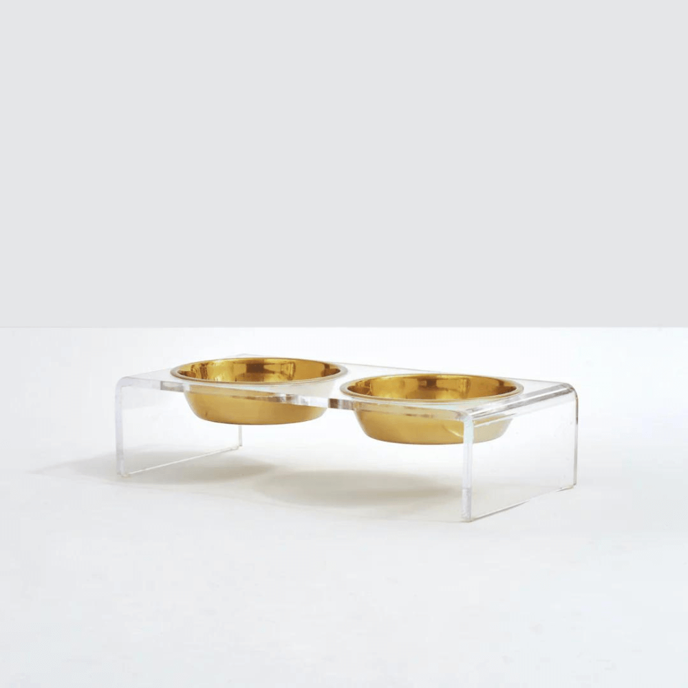 Metal Pet Bowls - Set of 2