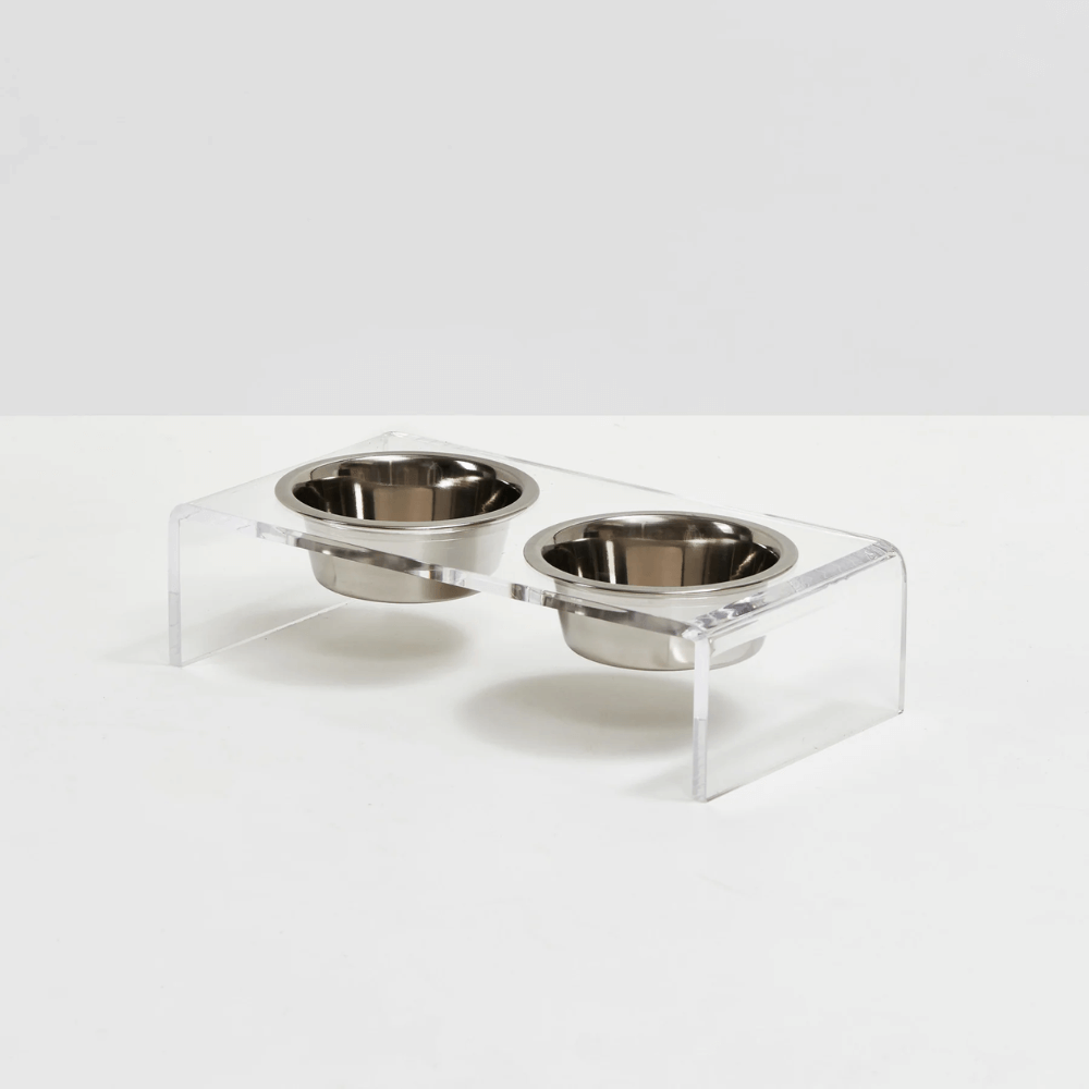 Metal Pet Bowls - Set of 2