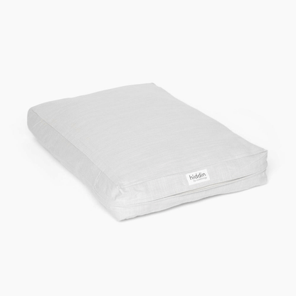 Optional off-white cushion for Hiddin Small Clear Pet Crate
