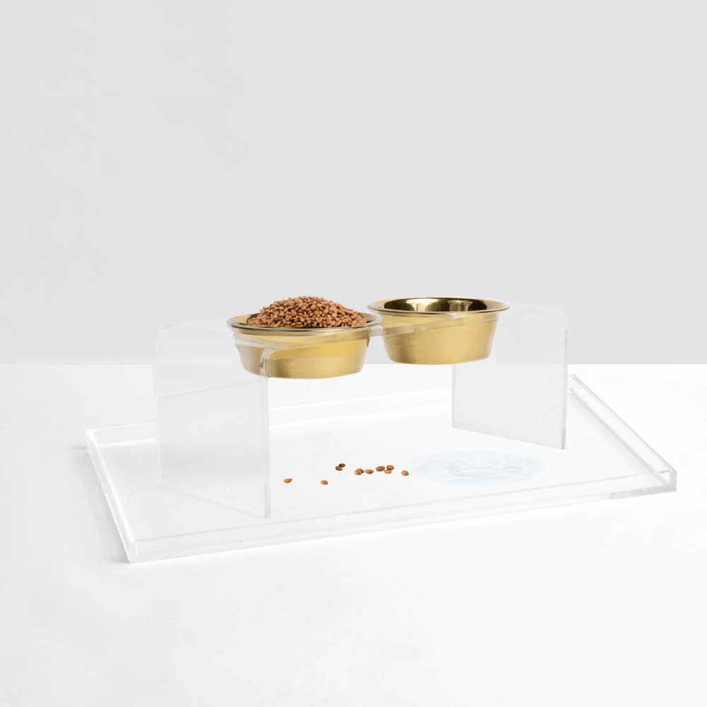 Clear Overflow Feeder Tray