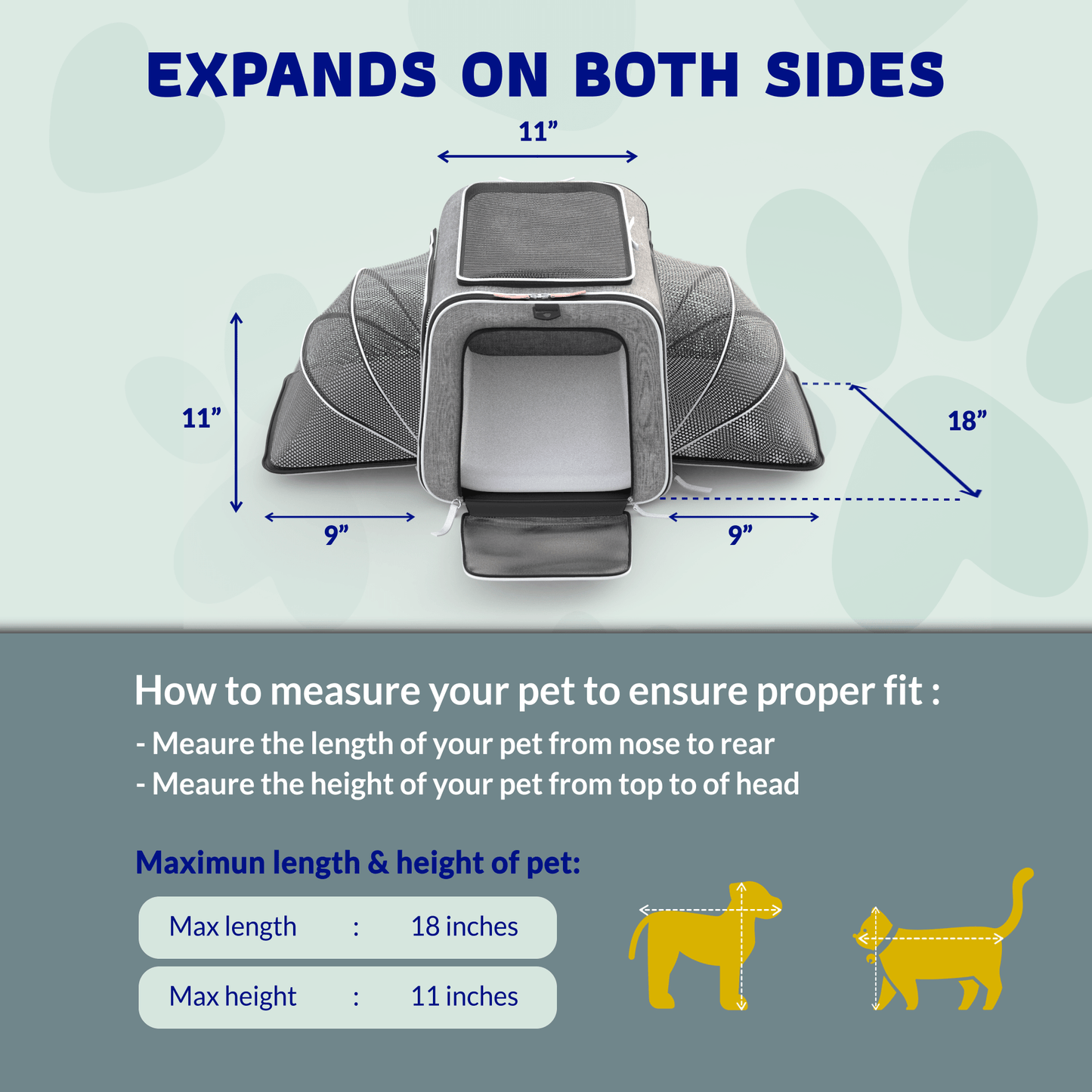 Rolling Rover Expandable Wheeled Pet Carrier