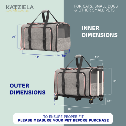 Rolling Rover Expandable Wheeled Pet Carrier