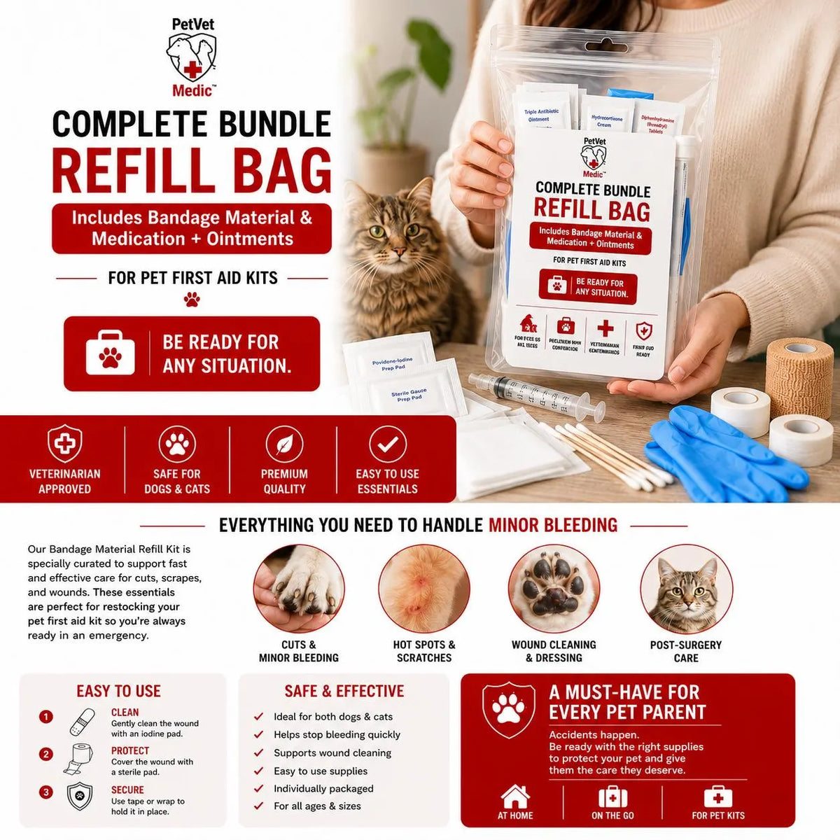 PetVet Medic® Complete Kit Refresh Bundle product feature image 2 of 3