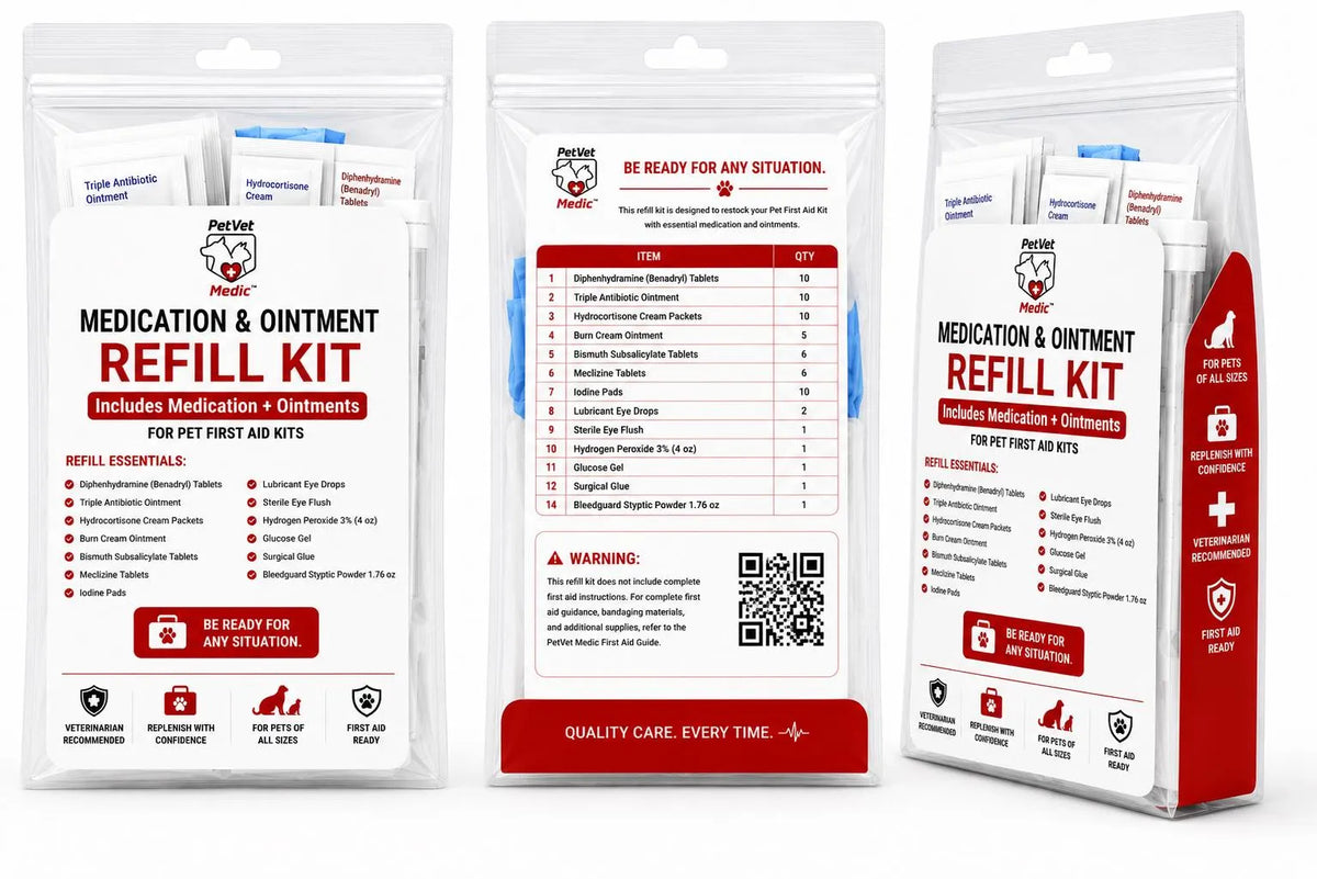 PetVet Medic® Complete Kit Refresh Bundle product image