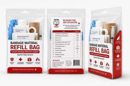 Imagen del producto PetVet Medic® Paquete de repuesto de vendajes y suministros
