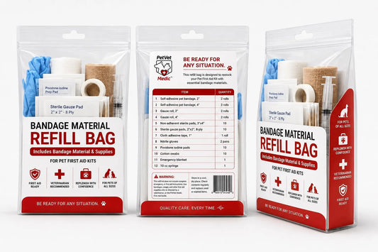 Imagen del producto PetVet Medic® Paquete de repuesto de vendajes y suministros
