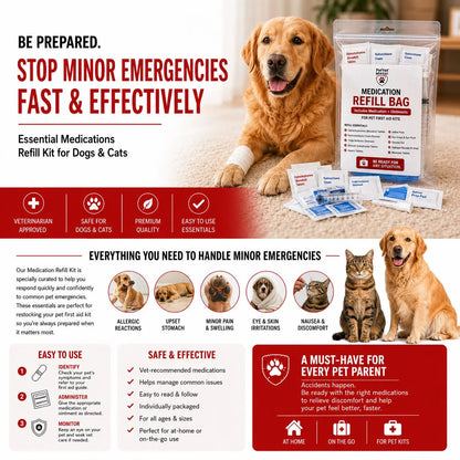 Imagen de características de PetVet Medic® Paquete de renovación de medicamentos y ungüentos, 3 de 3