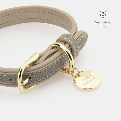 London Vegan Leather Dog Collar