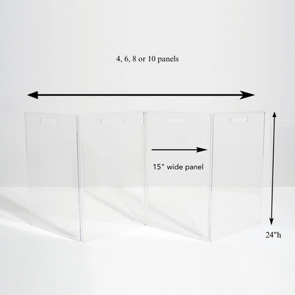 Lifestyle view of Low Zig Zag Gate in use — view 12