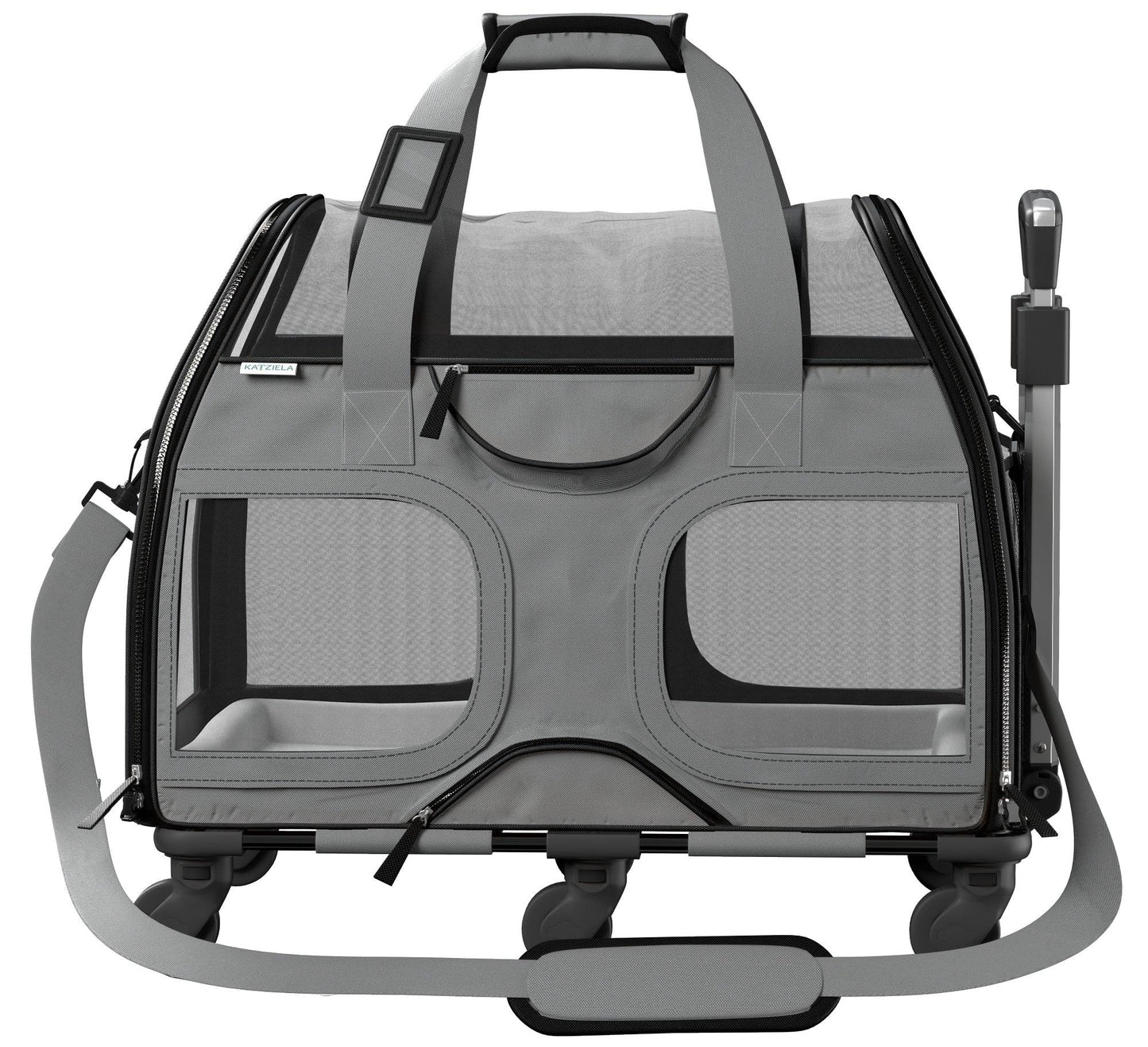 Luxury Rider Rolling Pet Carrier