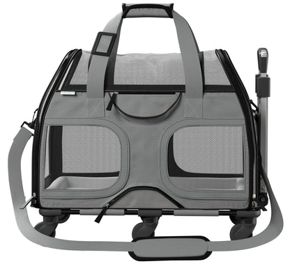 Luxury Rider Rolling Pet Carrier