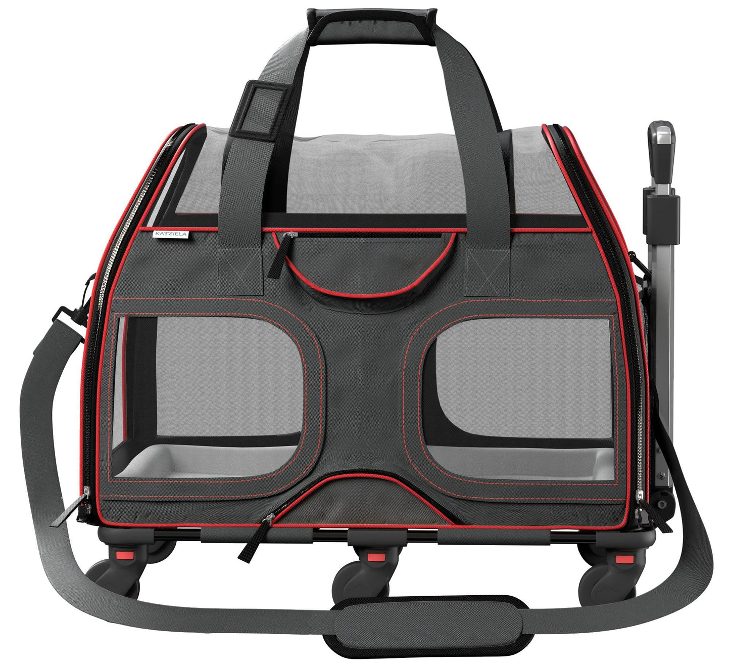 Luxury Rider Rolling Pet Carrier
