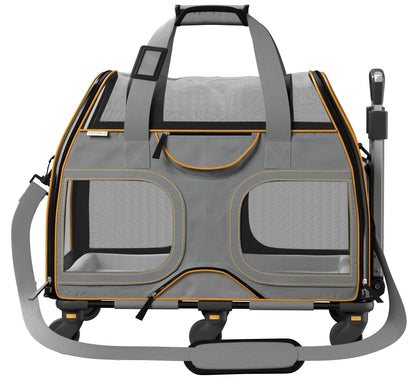 Luxury Rider Rolling Pet Carrier