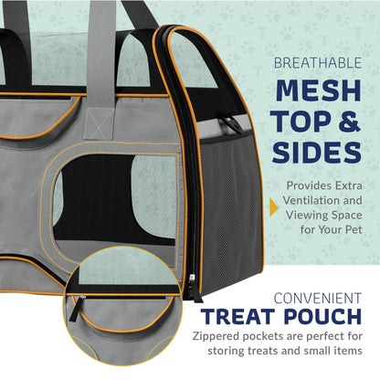 Luxury Rider Rolling Pet Carrier