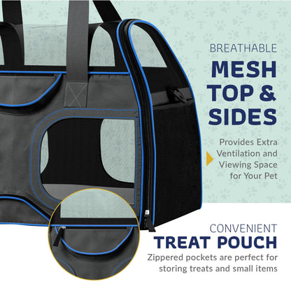 Luxury Rider Rolling Pet Carrier