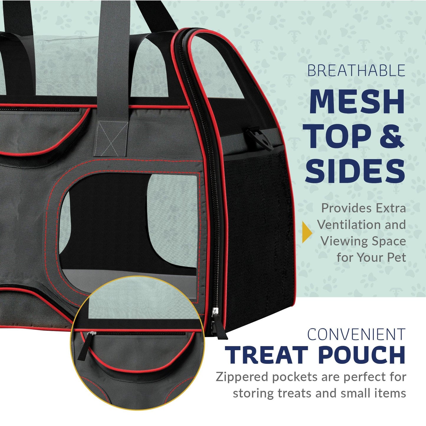 Luxury Rider Rolling Pet Carrier