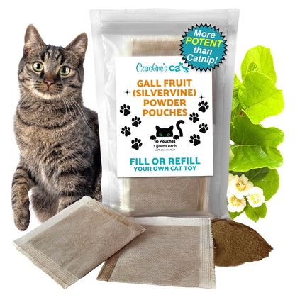 Silvervine Powder Refill Packets for Cat Toys - 10 Pack