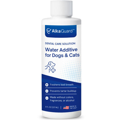 AlkaGuard™ Dental Water Additive for Dogs & Cats by SensoVet - product packaging