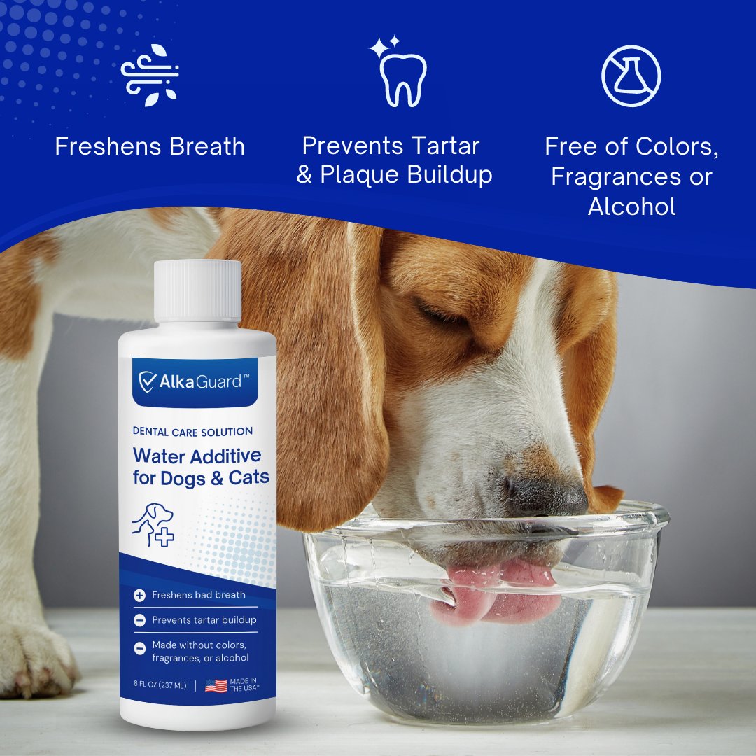 AlkaGuard™ Dental Water Additive for Dogs & Cats by SensoVet - product detail image 2
