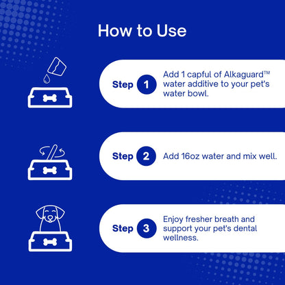 AlkaGuard™ Dental Water Additive for Dogs & Cats by SensoVet - product detail image 3