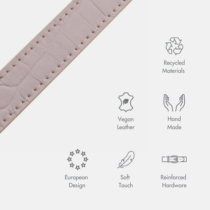 Nina Woof Milan Vegan Leather Dog Collar