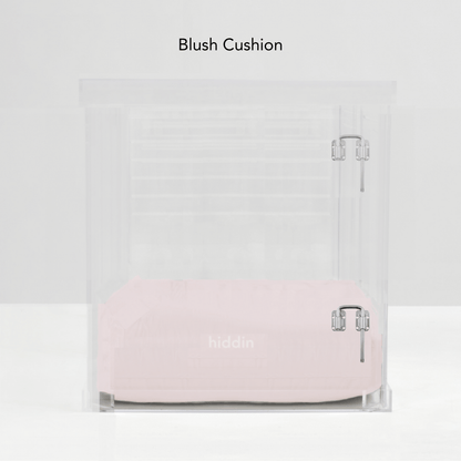 Hiddin Medium Clear Pet Crate product view