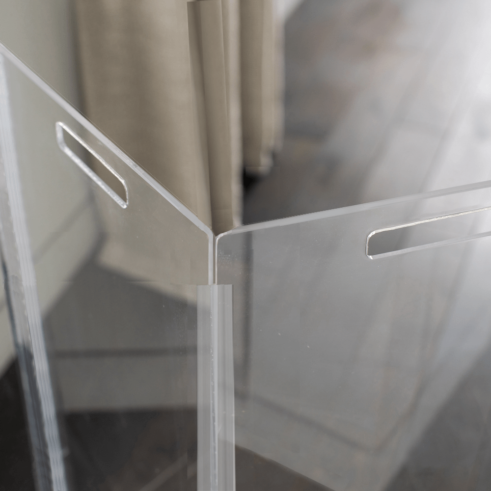 Lifestyle view of Low Zig Zag Gate in use — view 8