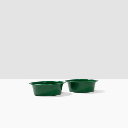 Metal Pet Bowls - Set of 2