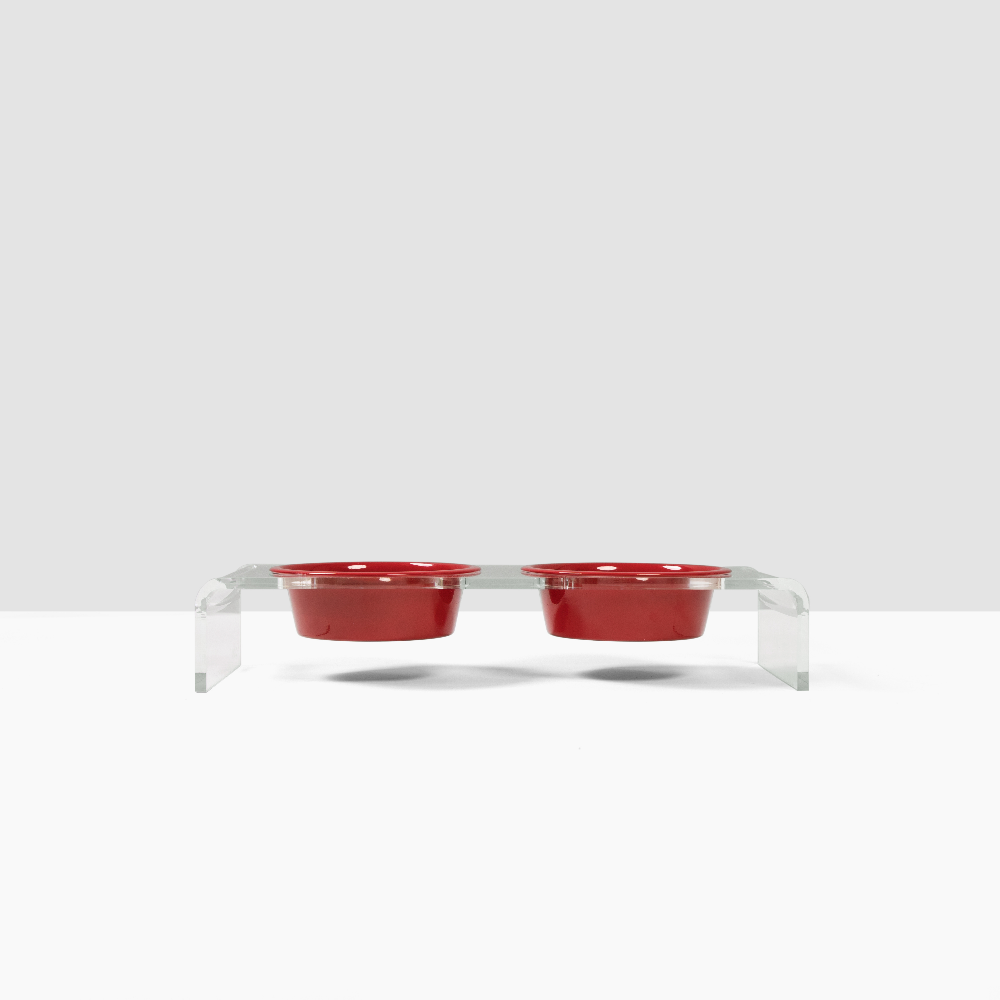 Metal Pet Bowls - Set of 2