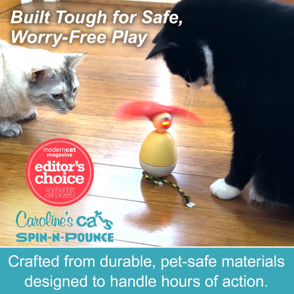 Spin-N-Pounce Rechargeable Interactive Cat Toy product detail 5