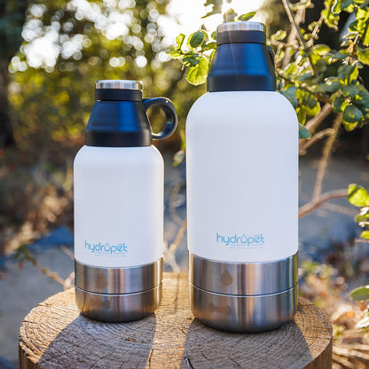 Detalle de viaje de HydroPet® Botella portátil de agua para perros - 64 oz