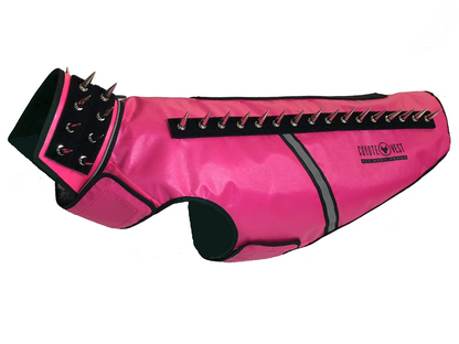 SpikeVest Protective Dog Vest pink view