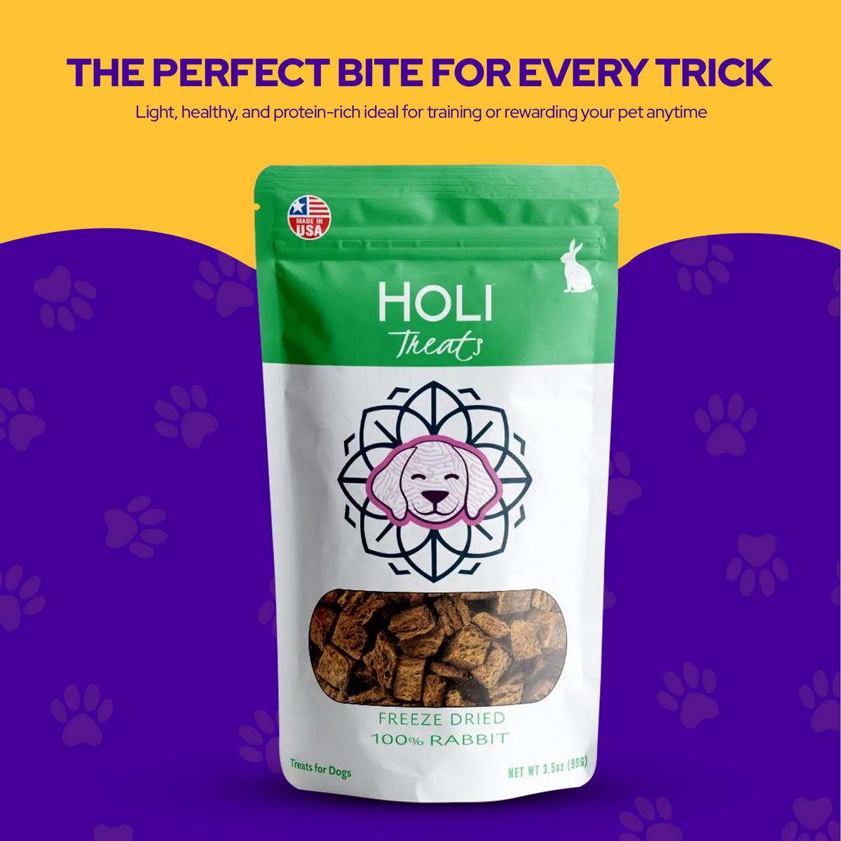 Freeze-Dried Rabbit Dog Treats