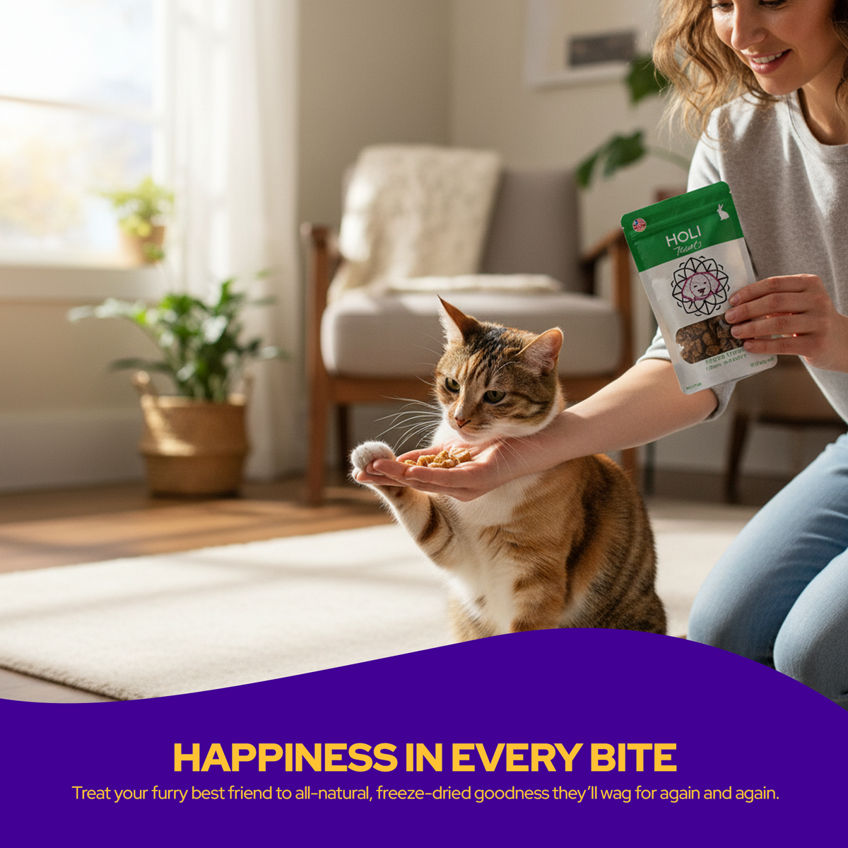 Freeze-Dried Rabbit Dog Treats
